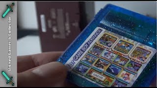 Game Boy Color / 36 in 1 \  - Pokemon & Mario - Crystal Blue Retro Game Collection