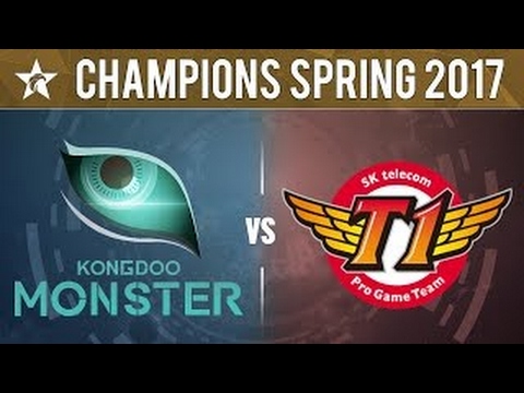 [Highlights ] KDM vs SKT | Game 1 | LCK Spring 2017 | 22/01/2017 | Kongdoo Monster vs SK Telecom T1