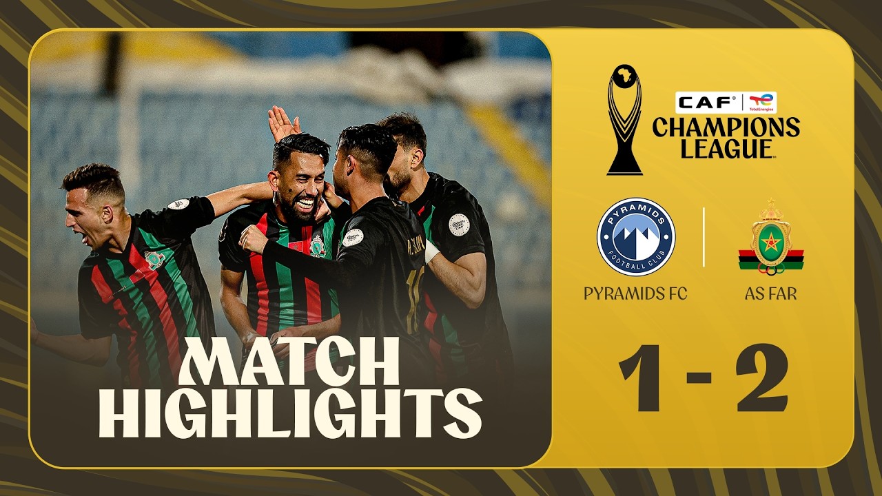 Pyramids vs AS FAR Rabat Highlights