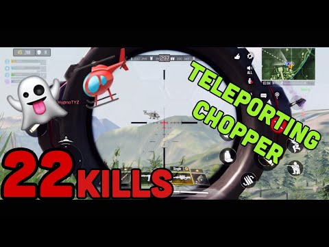 Playing CoDm with a talkative 5th grade kid in the new season and spotting teleporting choppers!