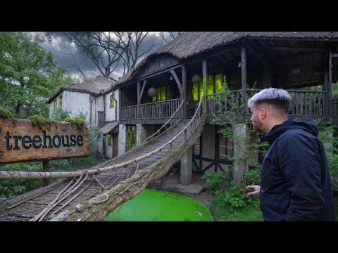 The Abandoned Treehouse Mansion Worth Millions (Exploring The Richest Family's Home In UK)