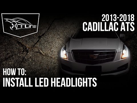 X-tune Installation Video: 2013-2018 Cadillac ATS - LED Headlights