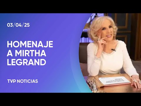 La emoción de Mirtha Legrand en la Gala anual de la Fundación Fernández en el Palacio Libertad.