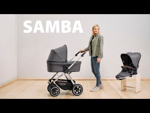 ABC Design Samba Diamond Edition Navy Детская коляска 2 в 1