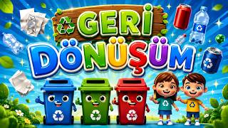 Geri Dönüşüm Kutuları Konuşuyor! ♻️ Atıklar Nasıl Dönüşüyor? | Eğitici ve Renkli
