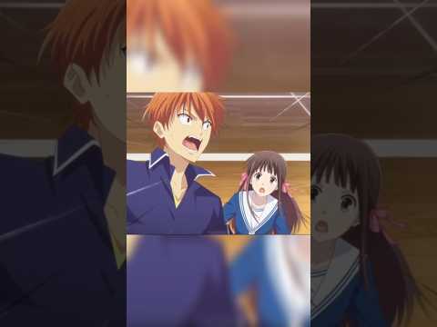 Kyo gets jealous🤣🤣#shorts#anime#fruitsbasket