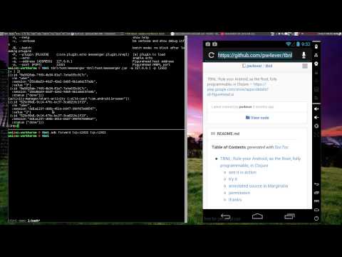 own your Android with Clojure: the Unix-command-line style
