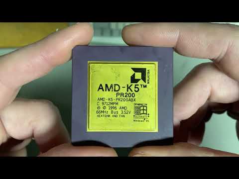 AMD K5-PR200 DOS Benchmarking