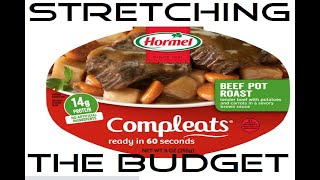 Hormel Compleats Plus Macaroni Stretching Food Budget