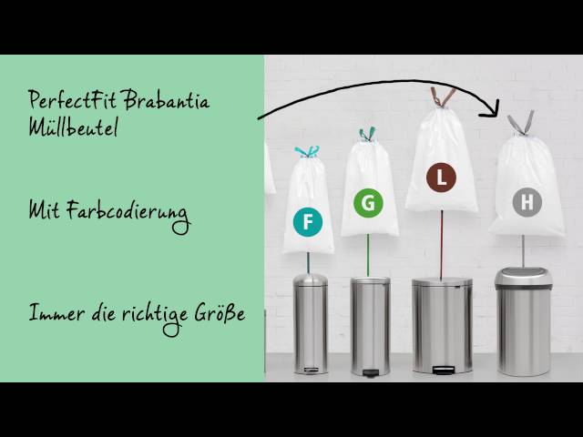 Video teaser per Brabantia Touch Bin 60L