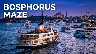 The Magic of Istanbul Ferries: Beautiful Bosphorus Traffic 🇹🇷