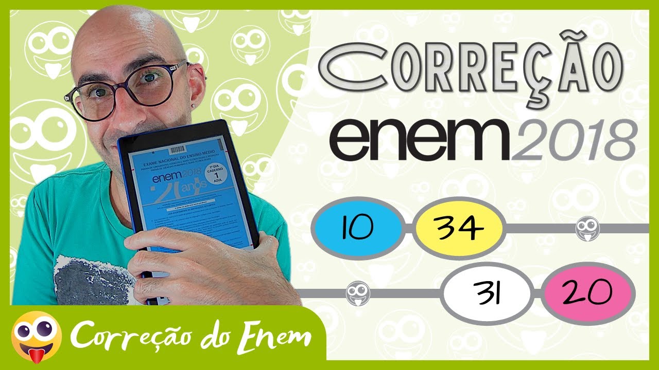 [CORREÇÃO DO ENEM] Questão 10 - Enem 2018 - Prova azul ▷ Quebranto