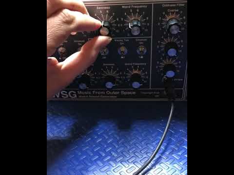 Music From Outer Space MFOS Weird Sound Generator WSG 2018 Grey/Black image 3