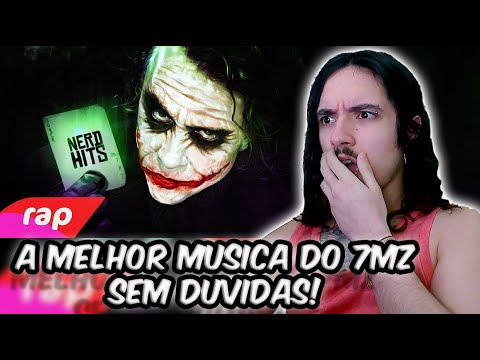 (SEM PALAVRAS!) REAGINDO ao Rap do Coringa (Batman) - POR QUE ESTÁ TÃO SÉRIO? | NERD HITS | REACT