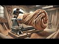 This Man S Amazing Wood Lathe Skills Are Truly Creative And Artistic Woodworking Tools