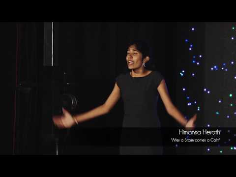 Himansa Herath - “After A Storm Comes A Calm” - Best Speaker 2016