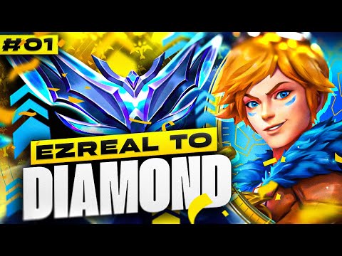 Ezreal Unranked to Diamond #1 - Season 13 Ezreal Gameplay | Ezreal ADC Gameplay Guide