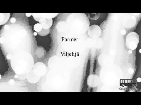 Learn Finnish Vocabulary - Profession via Videos by GoLearningBus(5C)