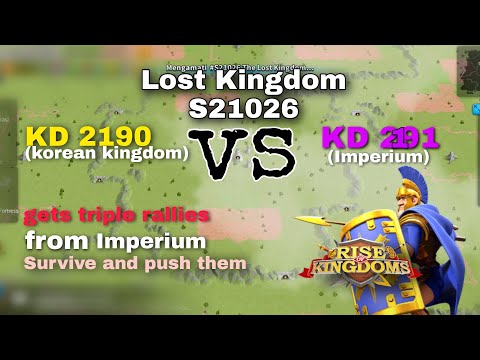 KD 2190 hard deffend and push back 2191 (imperium) - LK 21026 KVK 2 - Rise of Kingdoms