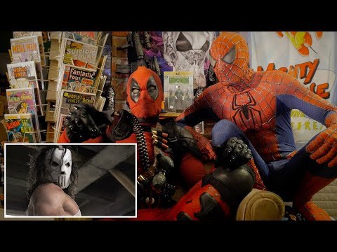 CASEY JONES vs KICKASS - REACTION SPANDEX WITH SPIDER-MAN & DEADPOOL