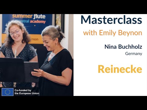 Nina Buchholz - Reinecke Concerto - MASTERCLASS