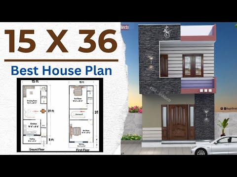 15x30 House Plan 15 x 30 Ghar Ka Naksha Small House Plans Design 450 sq ft house Plans
