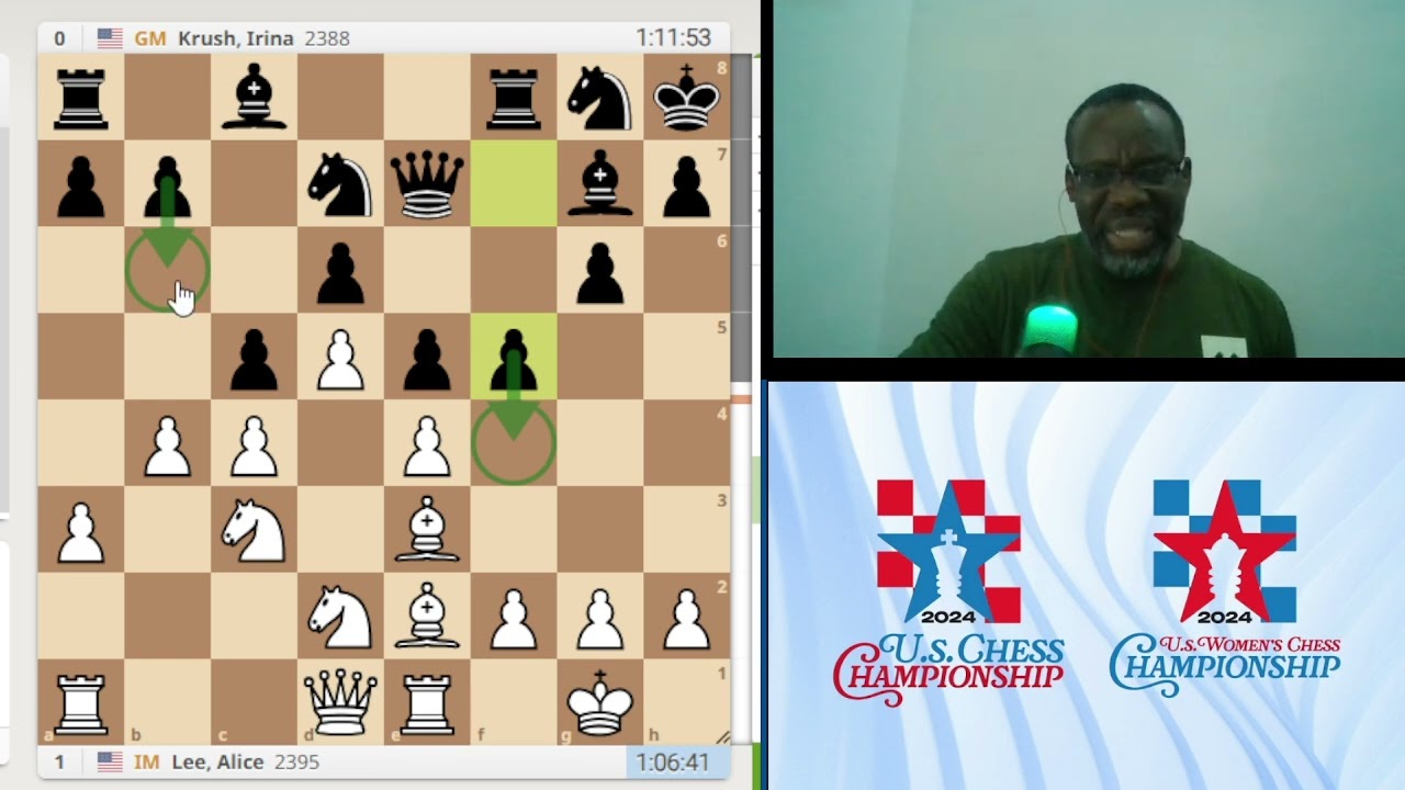 Recap of Round 8 US Women Chess Championship 2024