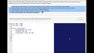 Khan Academy Shooting Star Tutorial