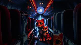 Algo terrivel aconteceu na viagem deles😱🥺 #cat #kitten #happy #historia