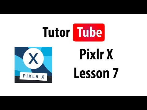 Pixlr X Tutorial Lesson 1 Interface