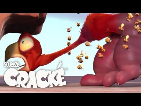 CRACKE - ATTACKED BY BEES | Videos For Kids | by Squeeze