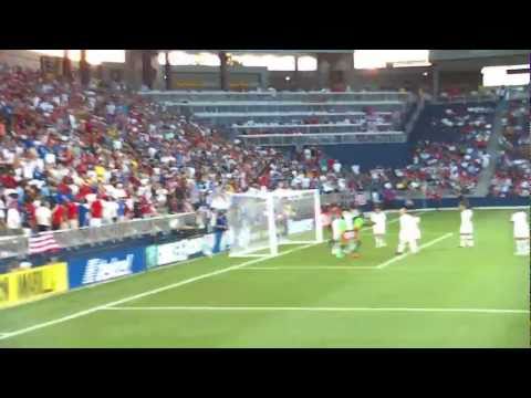 2011 Gold Cup - USA vs. Guadeloupe, First Half