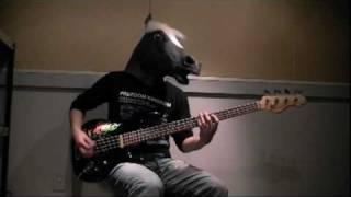 X - Rose of Pain (bass cover)