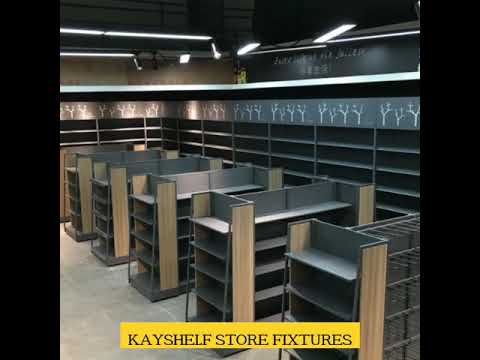 , title : 'retail store display shelving racks for sale'