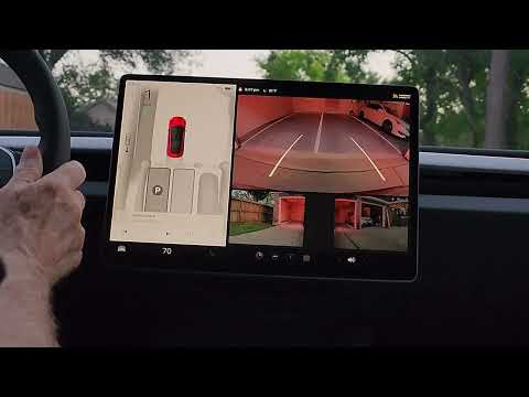 2025.05.07 Tesla Parking in My Garage