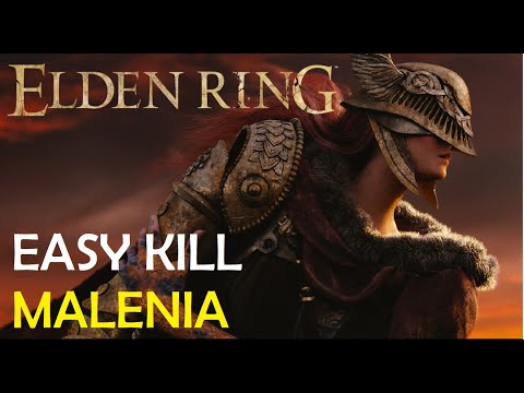 Elden Ring - "MALENIA, MIQUELLAS KLINGE" (EASY GREATSWORDS KILL) - Melee Only/ No Summons!