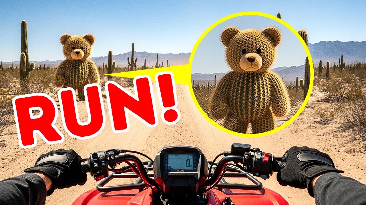 If You Meet a Teddy Bear in the Desert, Back Away Slowly