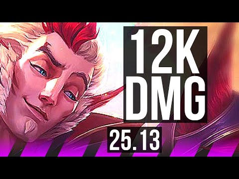 RAKAN & Xayah vs TAHM KENCH & Cassiopeia (SUP) | 0/1/19, 12k DMG | KR Master | 25.13