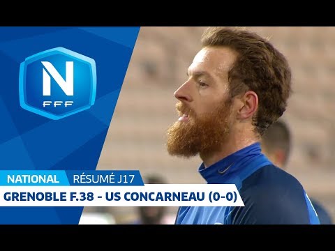 J17 : Grenoble Foot 38 - US Concarneau (0-0), le résumé