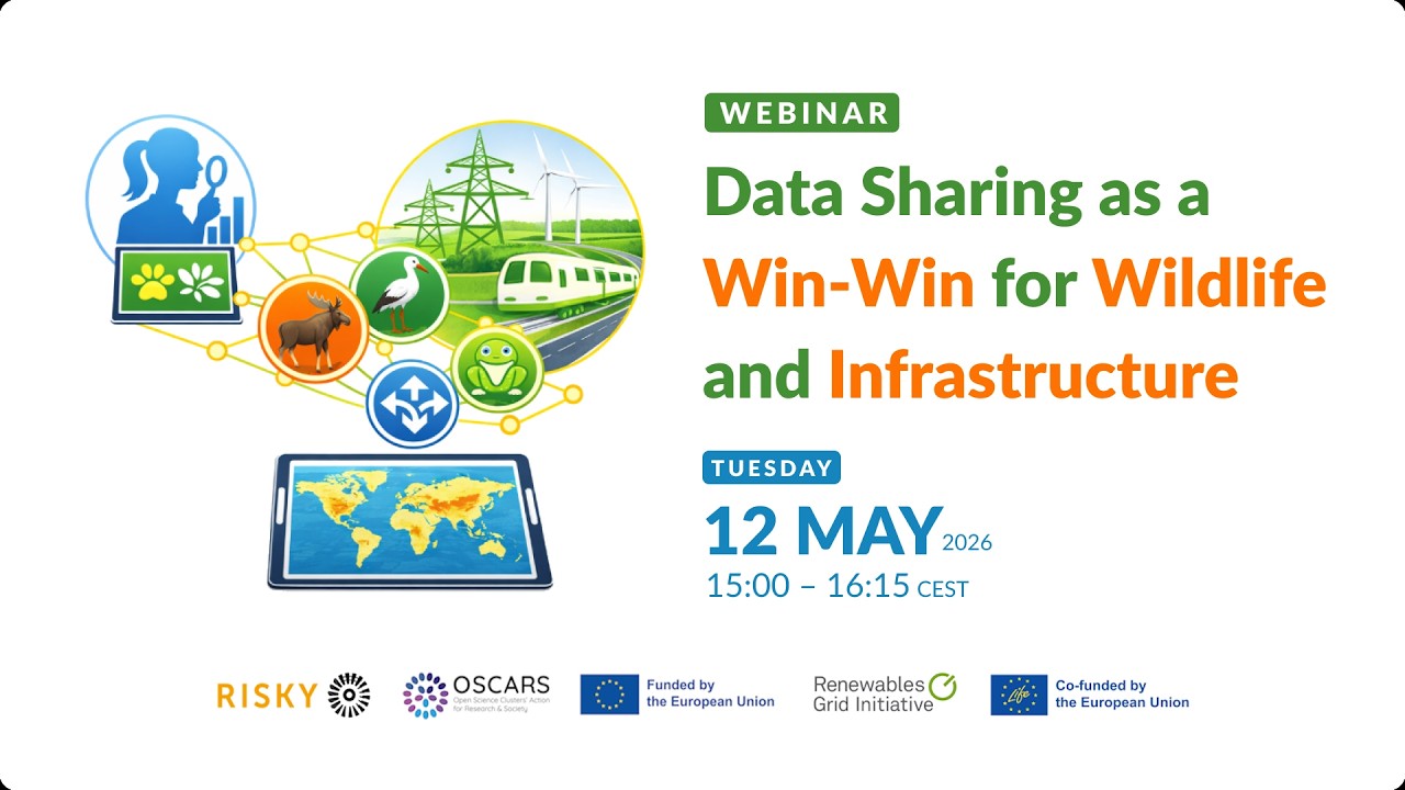 RGI/RISKY webinar: Data Sharing as a Win-Win for Wildlife and Infrastructure