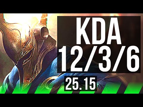 PANTHEON vs VOLIBEAR (JGL) | 12/3/6, Dominating | EUW Master | 25.15