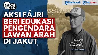 Berawal dari Kecelakaan, Fajri Kini Rutin Tegur Pengendara Lawan Arah dan Beri Edukasi