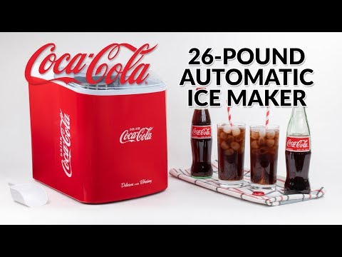 ICMCOKE | Coca-Cola® 26-Pound Automatic Ice Maker