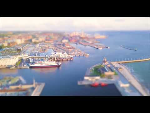 Tiny Helsingborg - A tilt shifted story from the sky
