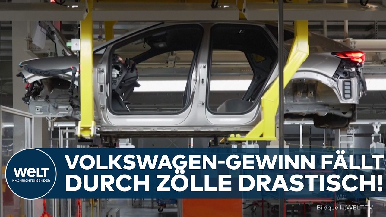 AUTOINDUSTRIE: Trotz Millionen Autos: Gewinn bei Volkswagen bricht fast um die Hälfte ein!