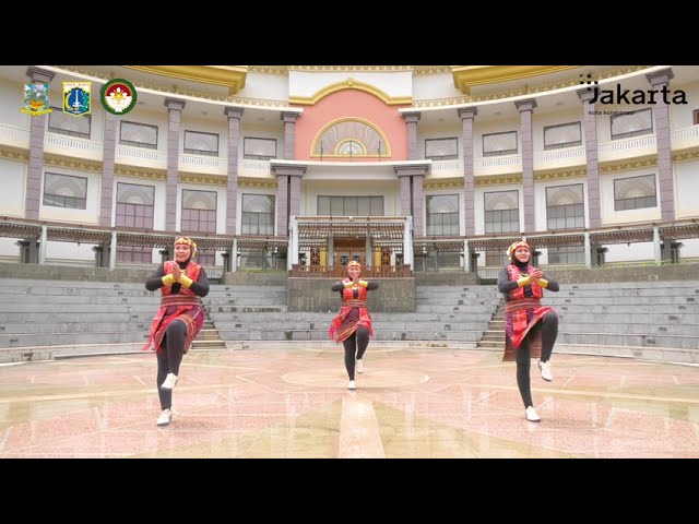DWP Kota Adm Jakarta Selatan Lomba Senam Kreasi Alusiau Pada POR DWP DKI Jakarta Tahun 2021