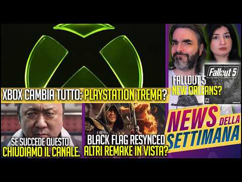 XBOX CAMBIA TUTTO! | SE SUCCEDE, È FOLLIA! (Gang of Dragons) | AC BLACK FLAG RESYNCED: ALTRI REMAKE?
