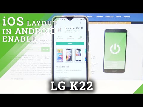 How to Apply iOS Launcher on LG K22 – iOS on Android Device