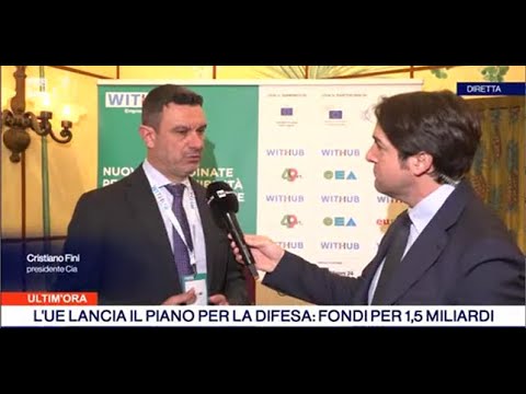 RAINEWS 24 - Da Bruxelles il presidente Cia, Fini, su misure Ue per agricoltura, a partire dalla Pac
