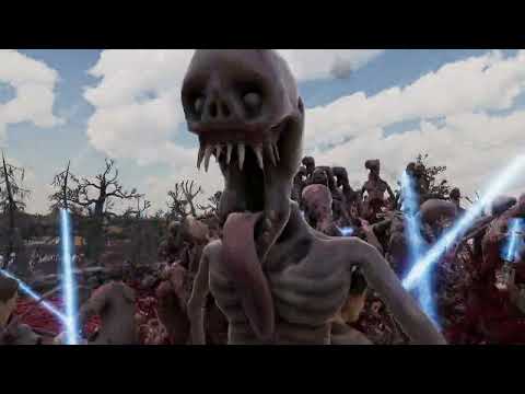 Clones and Jedi Making Their Last Defense Against 1,000,000 Zombies Devastating Their City | UEBS2